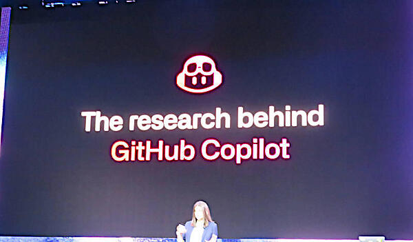 Copilotの背景にある研究について解説するセッション