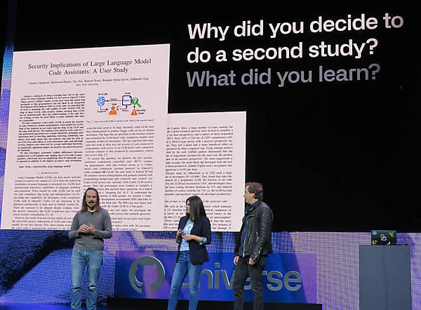 2つめの研究について解説を行うDolan-Gavitt氏