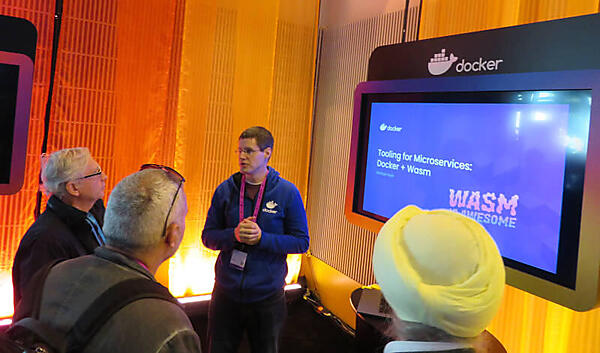 Docker＋WebAssemblyを解説するMichael Irwin氏