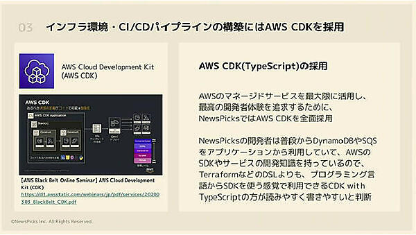 AWS CDKを使ってCI/CDを作り直す。言語はTypeScriptを採用