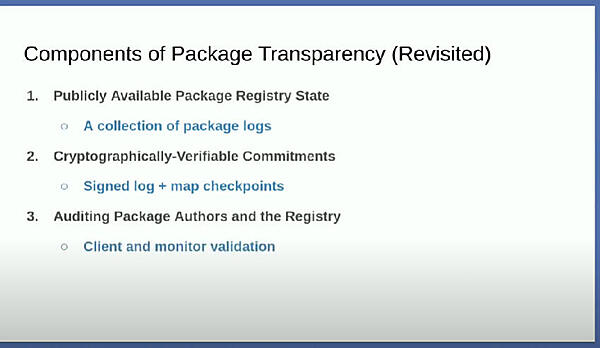 パッケージレジストリーの要件の整理
