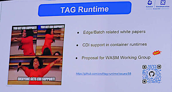 TAG RuntimeにWASMのワーキンググループを提案