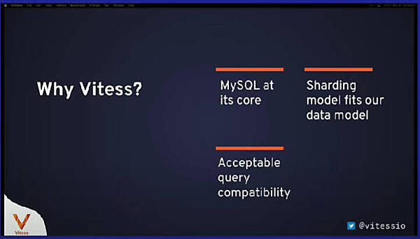 Vitessを採用した理由