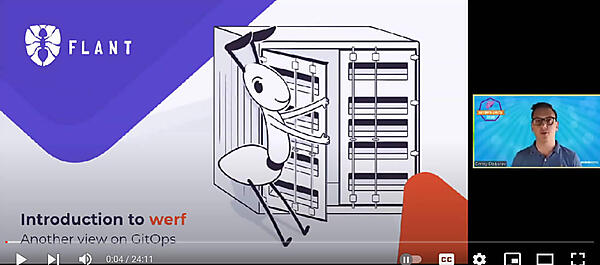 werfのイントロダクション。GitOpsの別の視点という副題が付いている