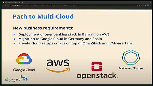 オンプレベアメタルからAWS、GCPなどの実装が必要に