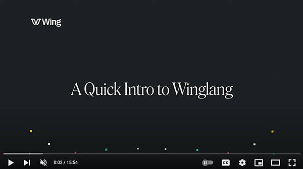 クラウドに最適化されたプログラミング言語、Winglangの紹介
