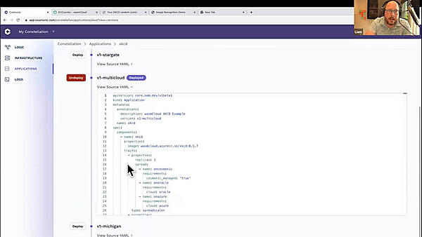 マニフェストがどのプラットフォームで実行されたのかを確認できる