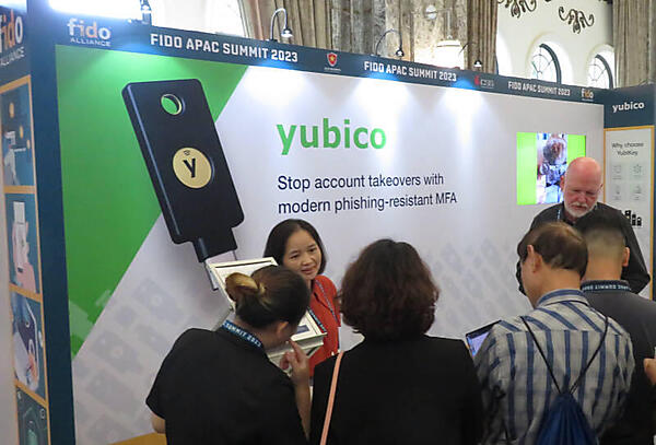 YubicoもUSB指紋認証デバイスのパイオニアとして存在感を示していた