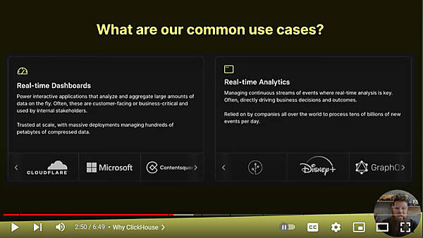 リアルタイム分析のユースケースとしてDisney+のロゴがある