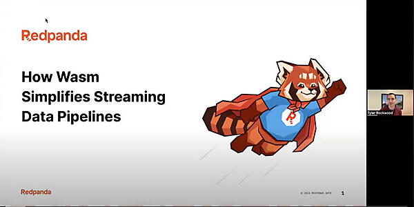 Wasmを使ってストリーミング処理をシンプルにするというタイトルの動画