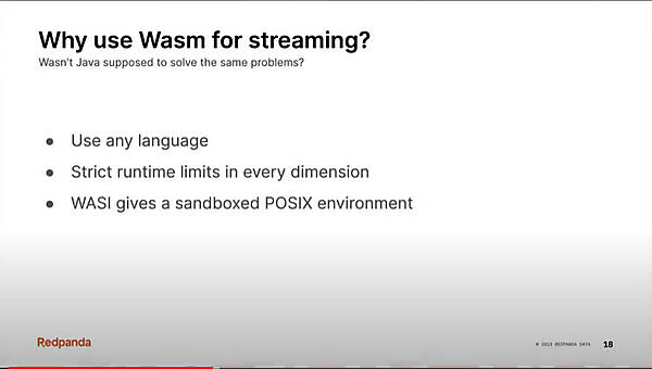 ストリーミング処理にWasmを使う理由