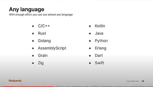 Wasmをターゲットとする各種プログラミング言語の例