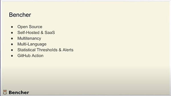 やっと始まったBencherの解説
