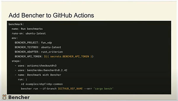 GitHub ActionsでもBencherが利用可能に