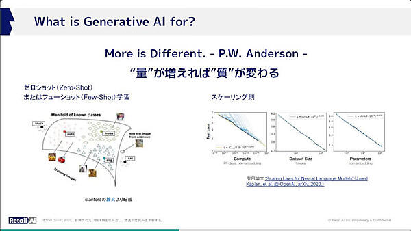 P.W. Anderson氏の論文から「More is Different」を引用
