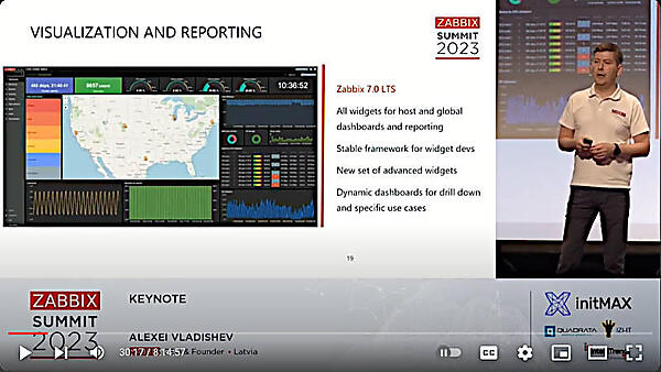 Zabbix 7.0 LTSにおけるユーザーインターフェースの改善を説明