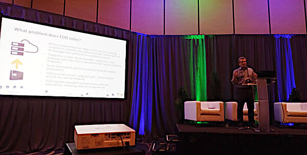 FDOを解説するRichard Kerslake氏