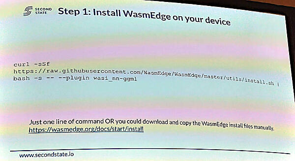 ランタイムであるWasmEdgeのインストールを説明