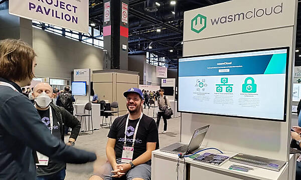 Cosmonicが開発するwasmCloudのブース