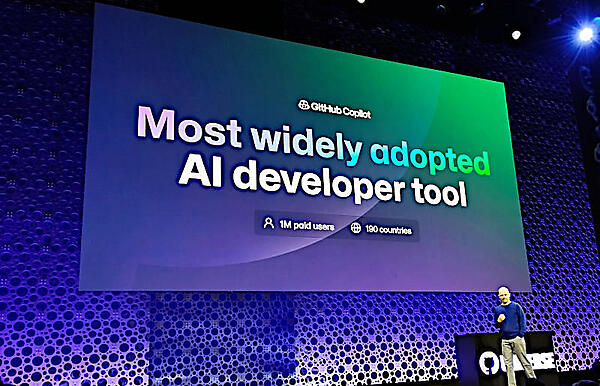 GitHub Copilotは最も利用されているAIによる開発ツールと宣言