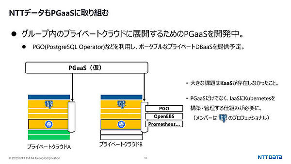 NTTデータが手がけるPGaaS