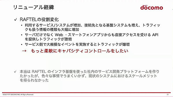RAFTELのリニューアルの理由