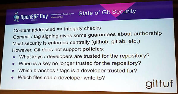 gitのキーマネージメントにポリシーを適用するのがgittuf