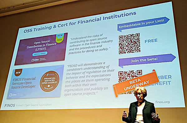 FINOSがLFの仕組みを利用してトレーニングと認定試験を作成