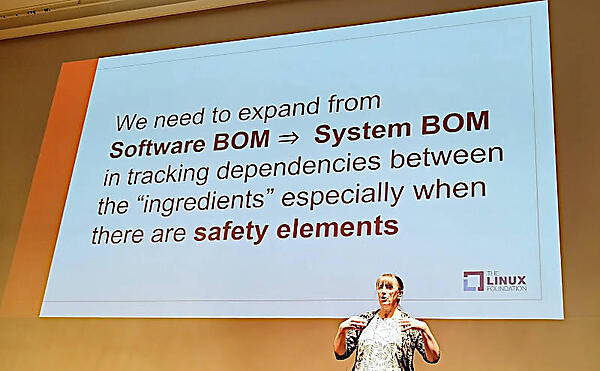 安全のためにはソフトウェアのBOMからシステム全体を網羅するBOMに移行が必要