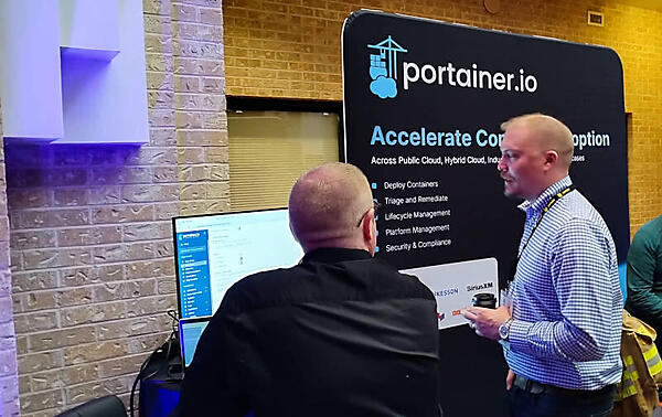 コンテナマネージメントのPortainerのブース