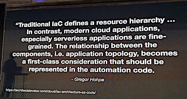 Gregor Hohpe氏のブログから「インフラストラクチャーフロムコード」を解説