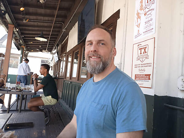 ランチを共にしたBuoyantのWilliam Morgan氏