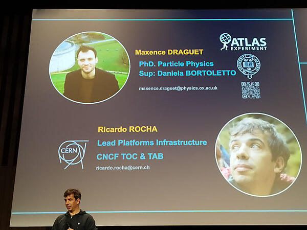 プレゼンターはオープンソースのカンファレンスではお馴染みのRicardo Rocha氏