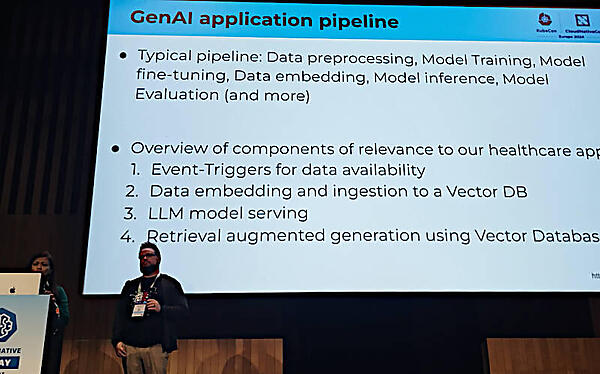 生成型AIのアプリケーション実装のためのパイプラインを説明