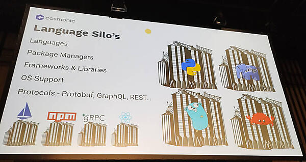 言語ごとにサイロ化されたシステムの課題を解説