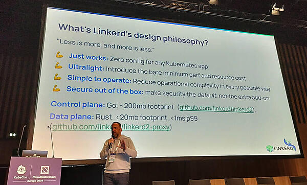 Linkerdのデザイン思想は「Less is More」