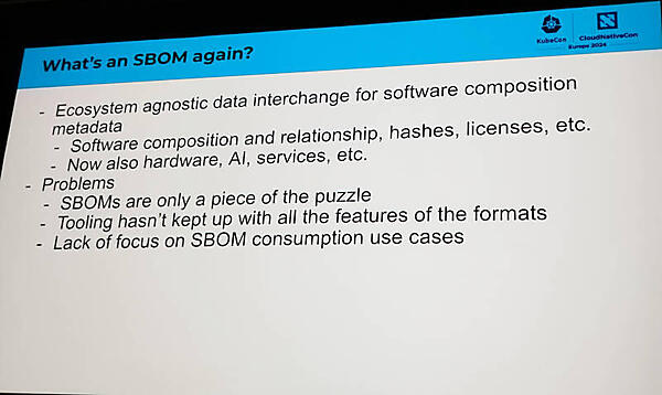 SBOMだけではサプライチェーンのセキュリティには足らないことをディスカッション