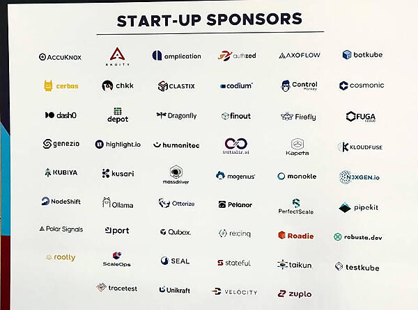 スタートアップとして参加しているスポンサー企業