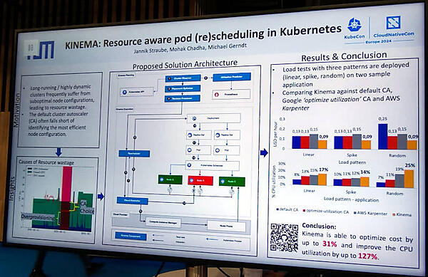 Kubernetesクラスターのスケジューリングのためのツール、KINEMA