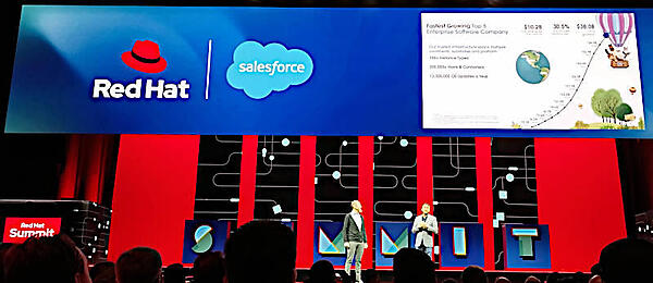 Salesforce.comの担当者を招いて20万台のOS移行について語る