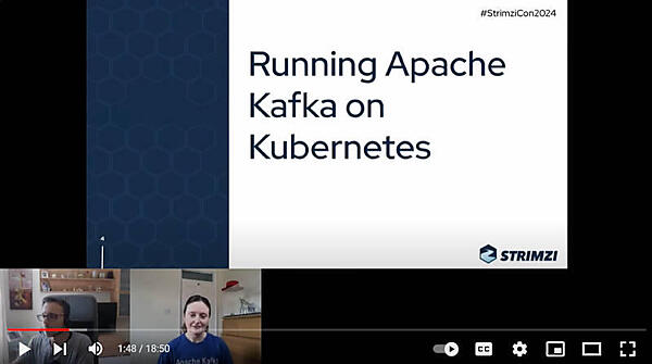 StrimziはApache KafkaをKubernetesに実装するためのオペレータ