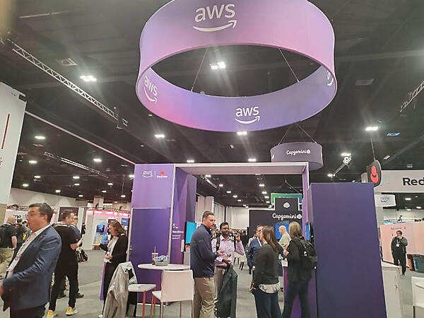 AWSのブース