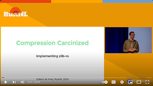 データ圧縮のためのライブラリーをRustで実装したプロジェクトの解説