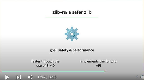 Rustで書き直したメモリーセーフで高速なzlibライブラリー、zlib-rs