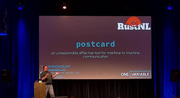 マシンとマシンを接続して通信を行うpostcardに関するセッション