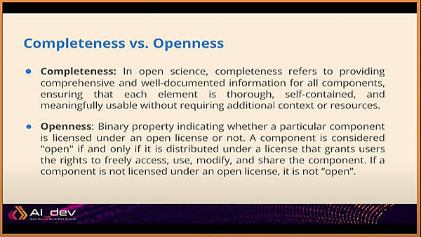 CompletenessとOpennessの概念を再度確認