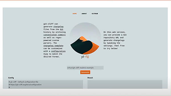 git-cliffのWeb UIを紹介