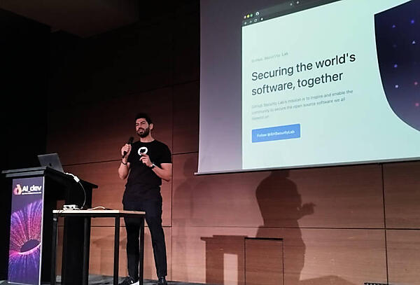 セッションを行うKatsioloudes氏