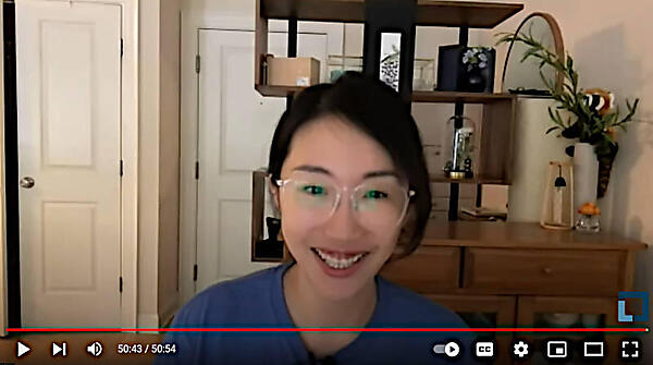 50分のセッションをやり切った感が強いLin氏