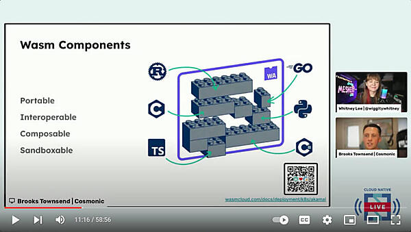 WASMのコンポーネントはさまざまなプログラミング言語で開発できる